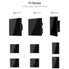 SONOFF TX Series WiFi Wall Switch (T3, EU, 1 Gang, Black)