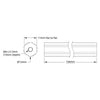 12mm REX™ Shaft (104mm Length)