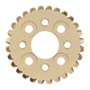 ServoCity 2314 Series Brass, MOD 1.25, Hub Mount Worm Gear (14mm Bore, 28 Tooth)