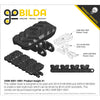 ServoCity Rubber Tread for 3313 Series Grid-Chain (50A Durometer) - 50 Pack