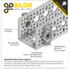 8mm REX™ Bore 2-Side, 1-Post Pillow Block (43mm Width)
