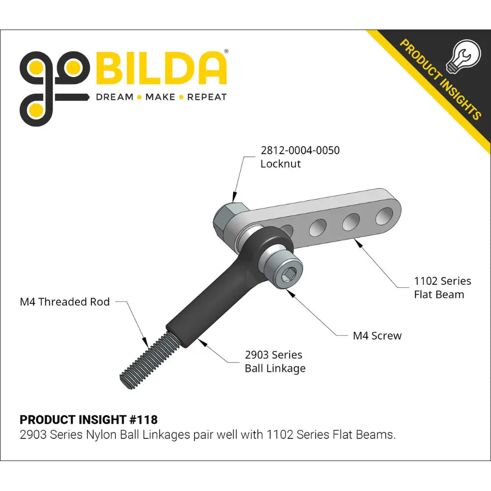 ServoCity 1102 Series Flat Beam (12 Hole, 96mm Length) - 2 Pack