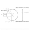 ServoCity #25 Pitch Acetal Hub-Mount Sprocket (14mm Bore, 64 Tooth)