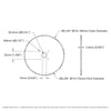 ServoCity #25 Pitch Acetal Hub-Mount Sprocket (14mm Bore, 78 Tooth)