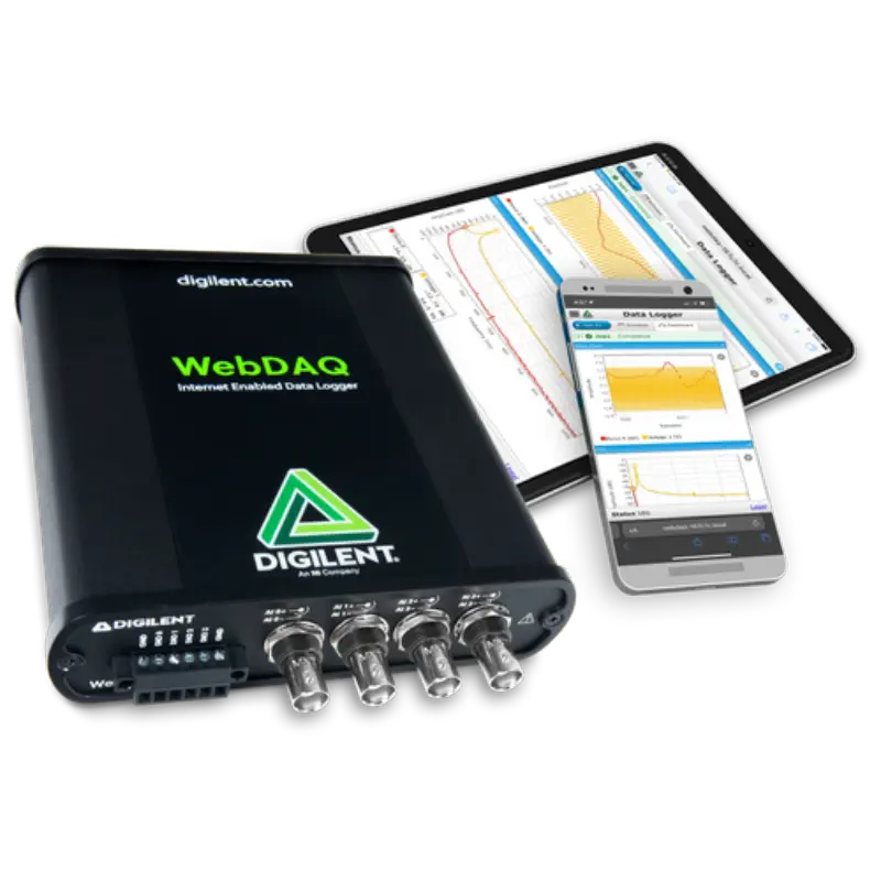 WebDAQ 504 Internet Enabled Vib/Acc Data Log; Digilent Build