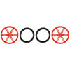 Pololu Wheel 80×10mm Pair - Red