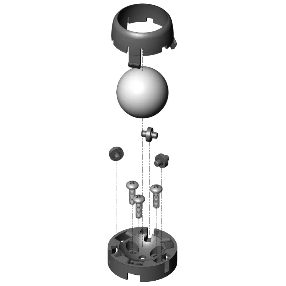 Pololu Ball Caster w/ 1″ Plastic Ball & Plastic Rollers