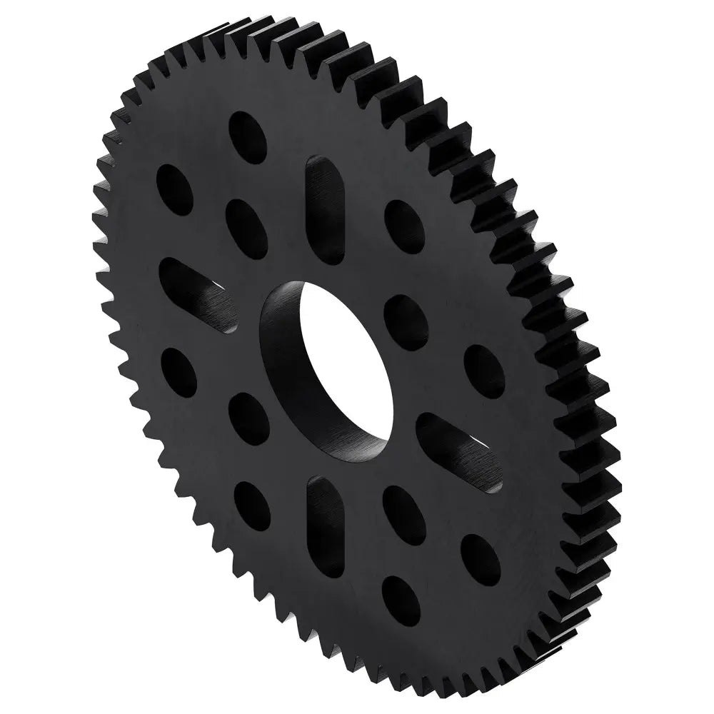 ServoCity 62 Tooth Hub-Mount Gear (MOD 0.8, 4mm Thick Acetal)
