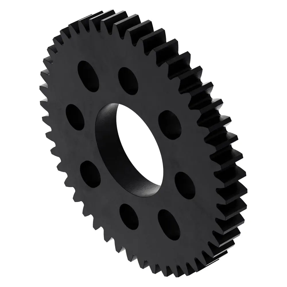 ServoCity 46 Tooth Hub-Mount Gear (MOD 0.8, 4mm Thick Acetal)