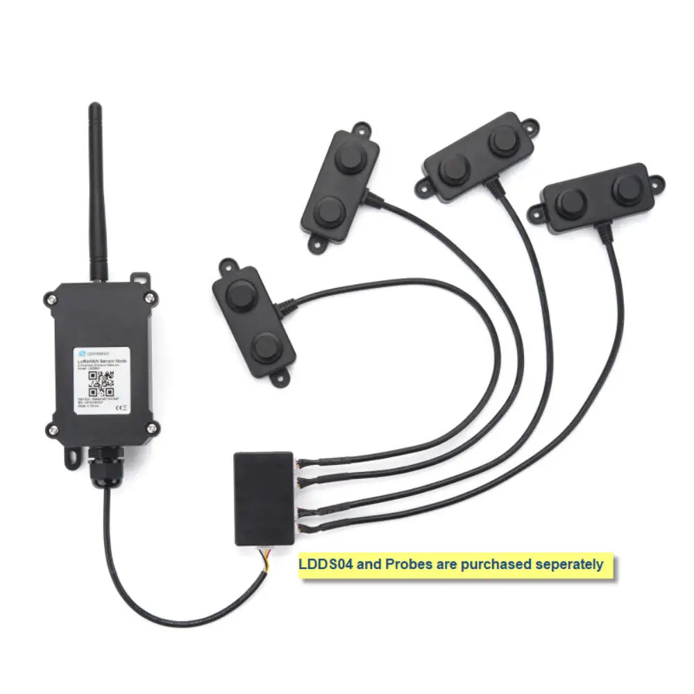 Dragino LDDS04 LoRaWAN 4-Channels Distance Detection Sensor (EU868)