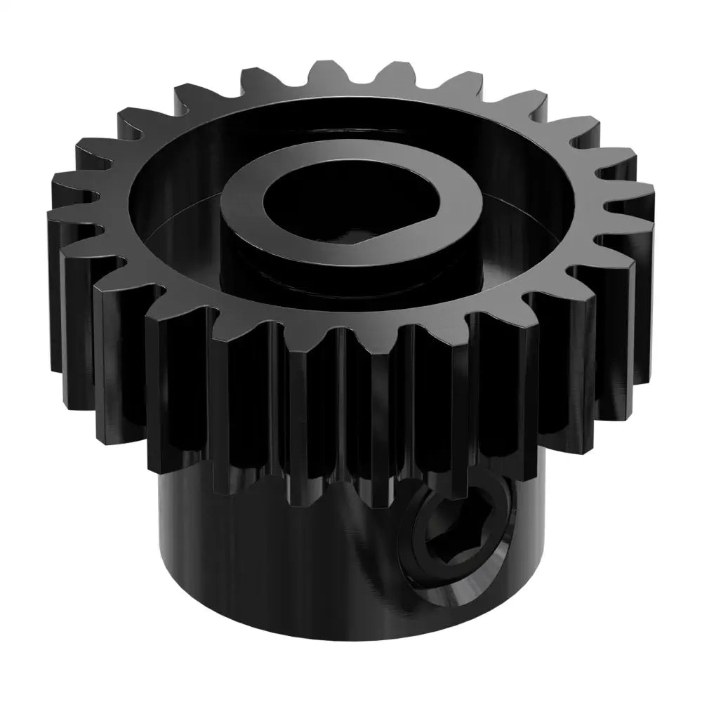 ServoCity 2303 Series, MOD 0.8 Pinion Gear (6mm D-Bore, 24 Tooth)