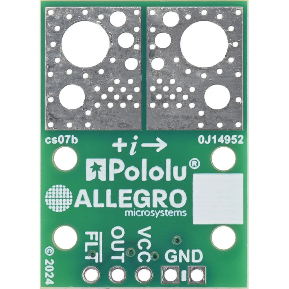 Pololu CT432-HSWF50MR TMR Current Sensor Compact Carrier -50A to +50A, 5V