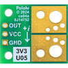 Pololu ACS72981LLRATR-050U3 Current Sensor Compact Carrier 0A to 50A, 3.3V