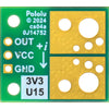 Pololu ACS72981KLRATR-150U3 Current Sensor Compact Carrier 0A to 150A, 3.3V