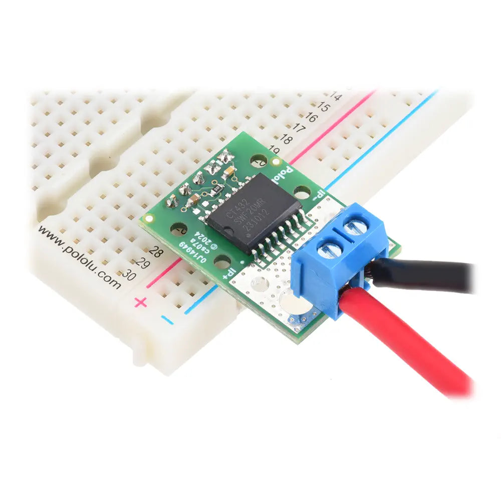 Pololu CT432-HSWF20DR TMR Current Sensor Compact Carrier 0A to 20A, 5V