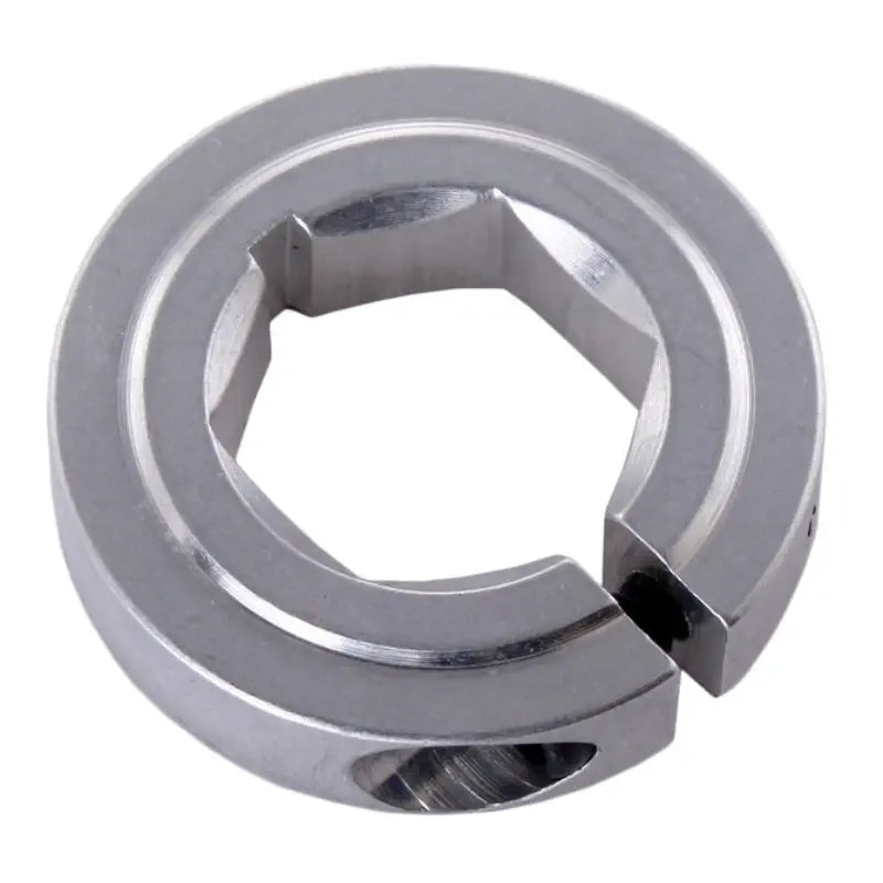 AndyMark 1/2 in. Hex Collar Clamps Silver, Thin (0.25 in.), 1 Part