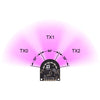 3-Channel Wide FOV Time-of-Flight Distance Sensor for TI-RSLK MAX Using opt3101