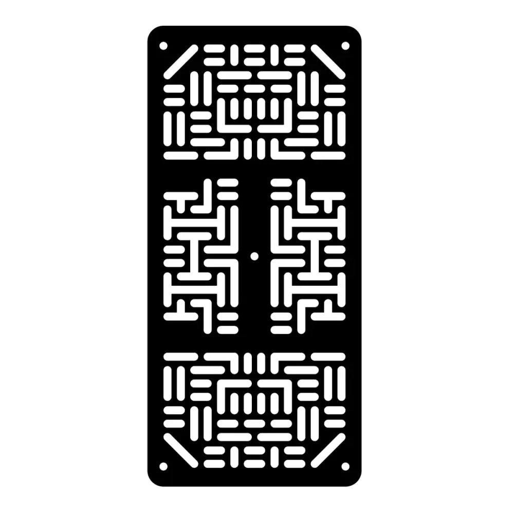 Pololu RP5/Rover 5 Expansion Plate RRC07A (Narrow) Solid Black