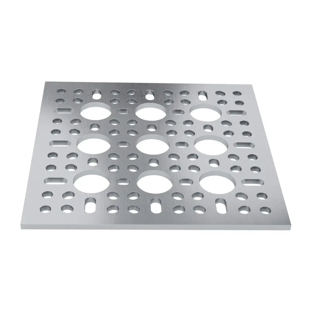 ServoCity 1123 Series Pattern Plate (3 x 3 Hole, 96 x 96mm)