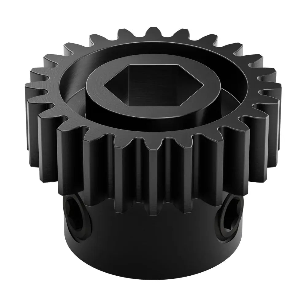 ServoCity 2303 Series, MOD 0.8 Pinion Gear (8mm REX™ Bore, 24 Tooth)