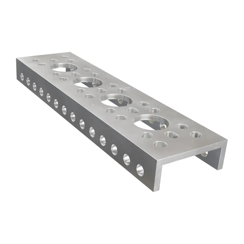 ServoCity 1143 Series Mini Low-Side U-Channel (4 Hole, 120mm Length)
