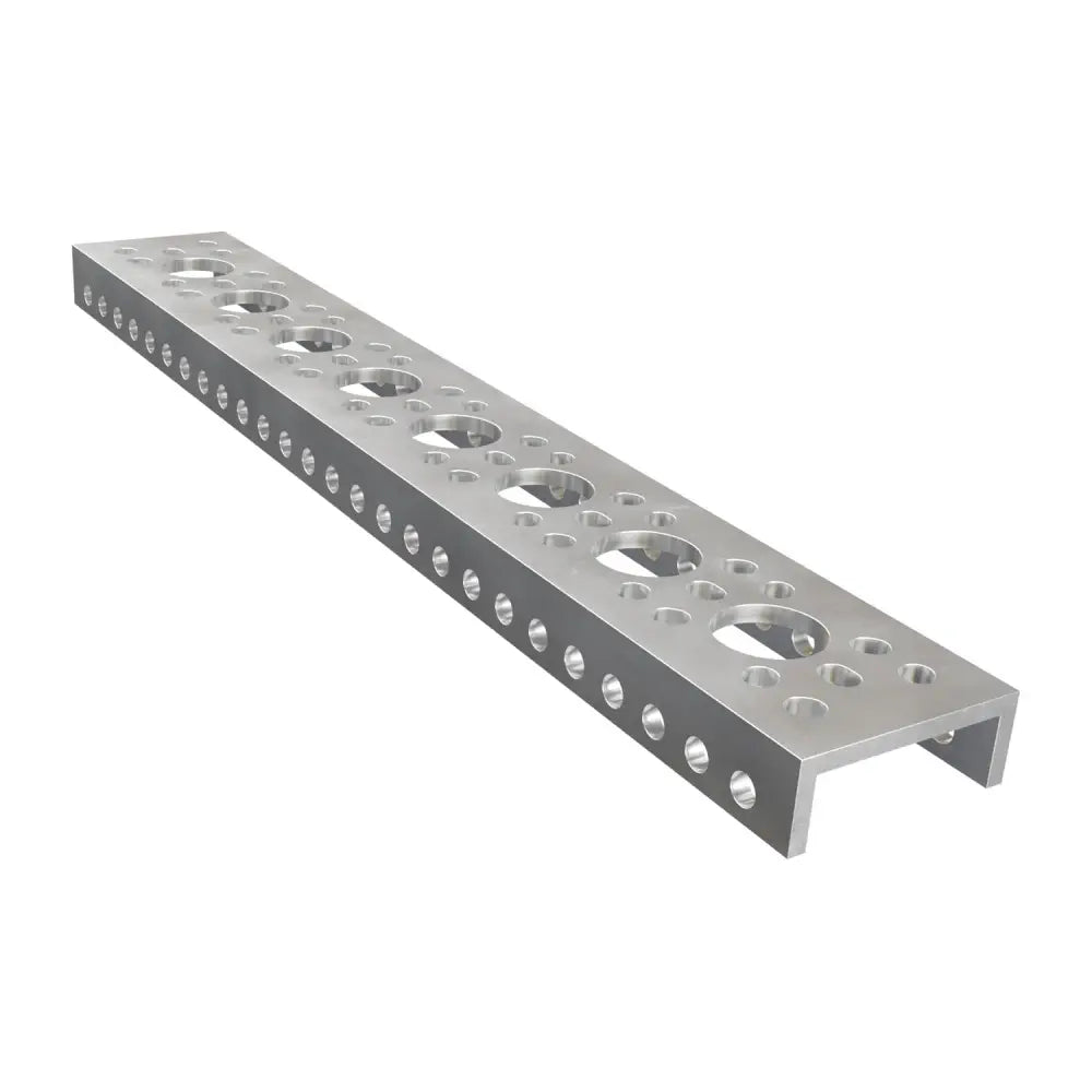 ServoCity 1143 Series Mini Low-Side U-Channel (8 Hole, 216mm Length)