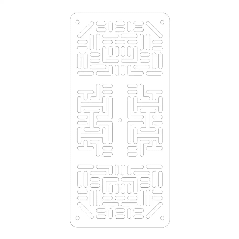 Pololu RP5/Rover 5 Expansion Plate RRC07A (Narrow) Transparent Clear