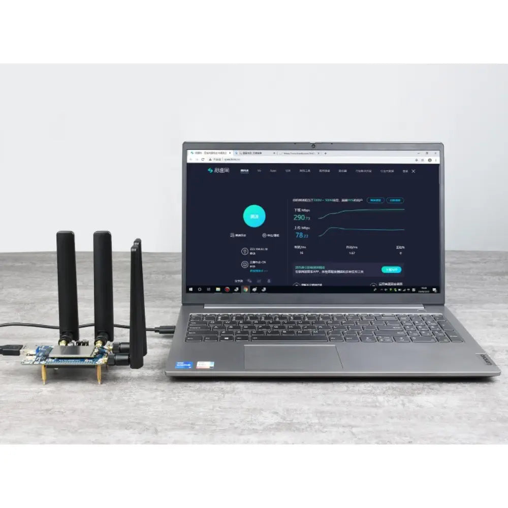 Waveshare RM500U-CNV 5G HAT for Raspberry Pi, Quad Antennas LTE-A, Multi Band, 5G/4G/3G (EU)