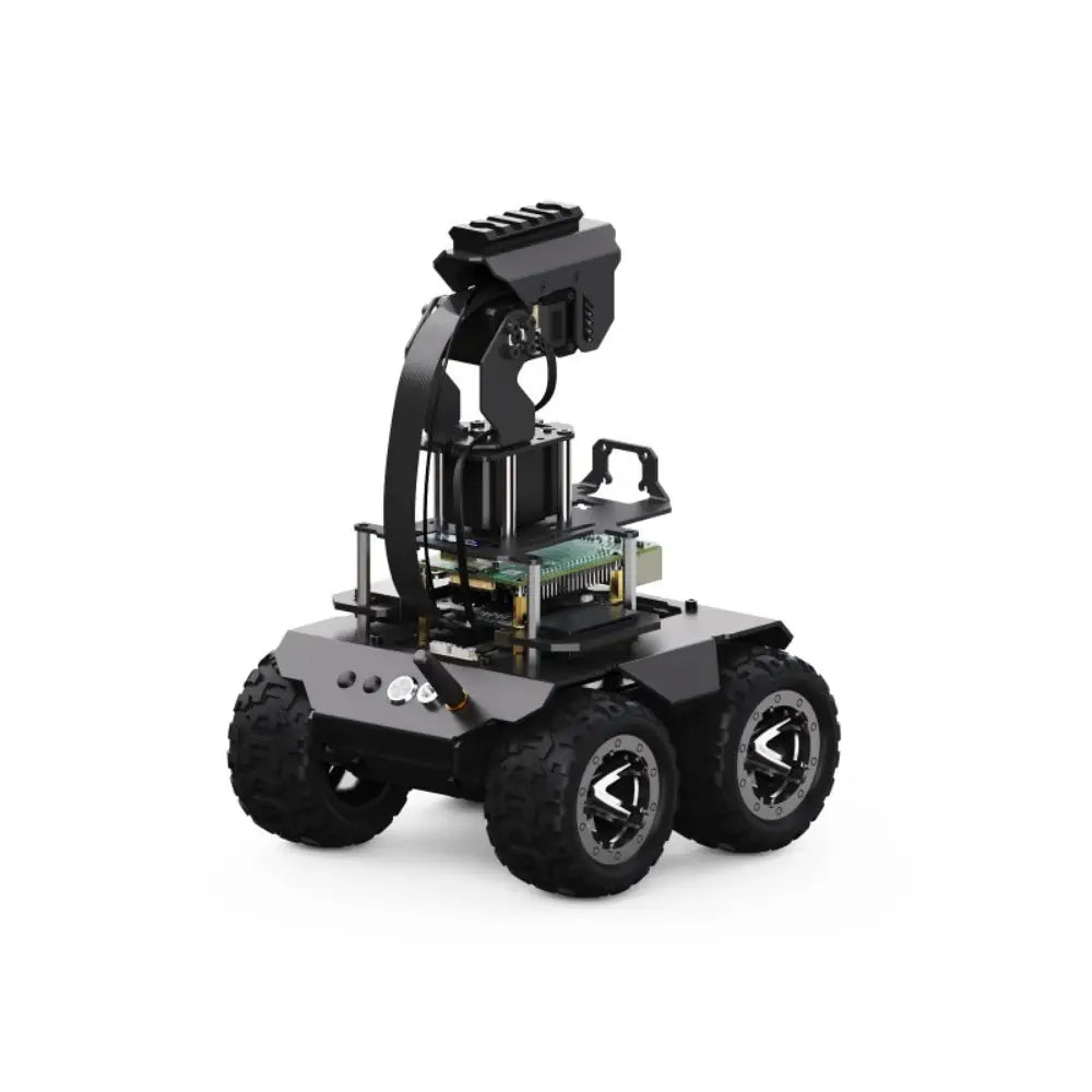 Waveshare RaspRover 4WD AI Robot, Dual Controllers, All-Metal Body, Computer Vision for Pi 5 w/ Pan/Tilt (EU)