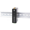 Waveshare Rail-Mount SX1262 LoRa Data Transfer Unit, RS232/RS485/RS422 to LoRa (HF, No Power Supply, No Plug)