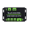 Waveshare Industrial Grade Multifunctional USB HUB, Extending 3 USB Ports + 100m Ethernet Port (EU)