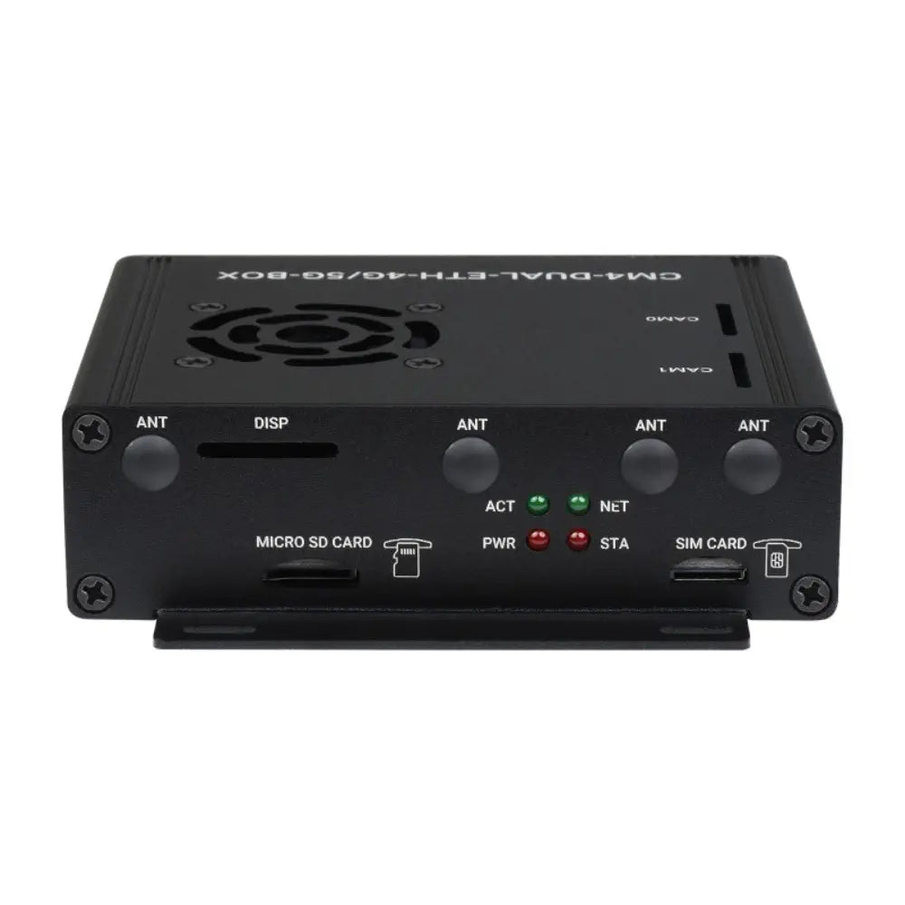 Waveshare Dual Gigabit Ethernet 5G/4G Mini-Computer Based on Raspberry Pi Compute Module 4 (not Included) (EU)