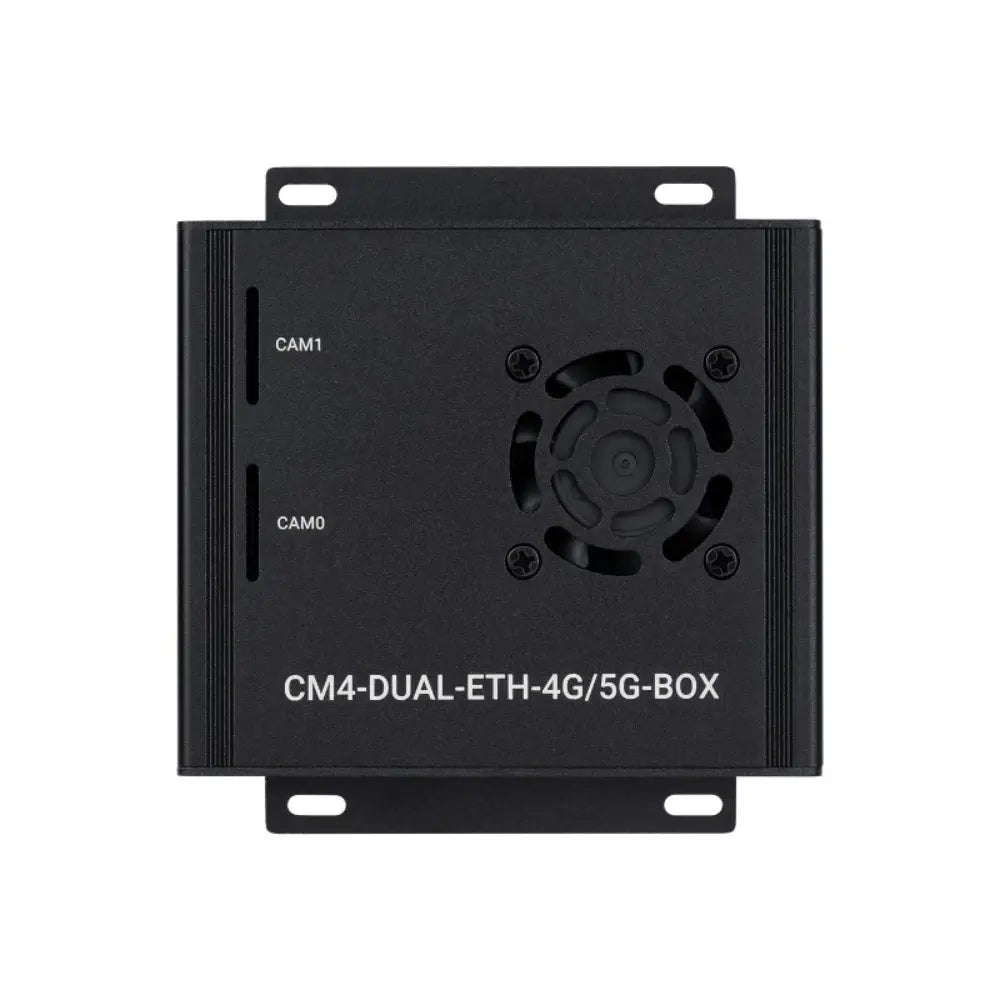 Waveshare Dual Gigabit Ethernet 5G/4G Mini-Computer Based on Raspberry Pi Compute Module 4 (not Included) (EU)