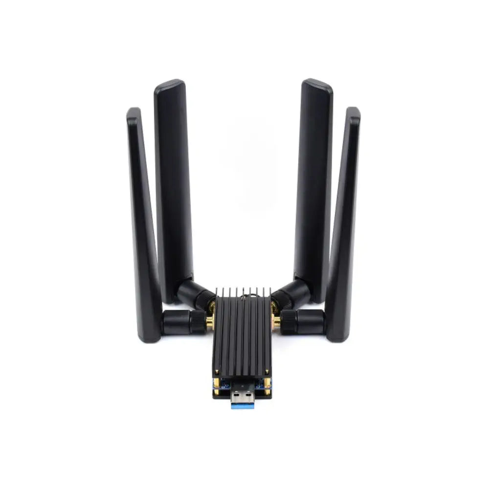 Waveshare 5G Dongle Module, Quad Antennas, USB3.1 Port, M.2 Key B Interface (RM530N-GL)