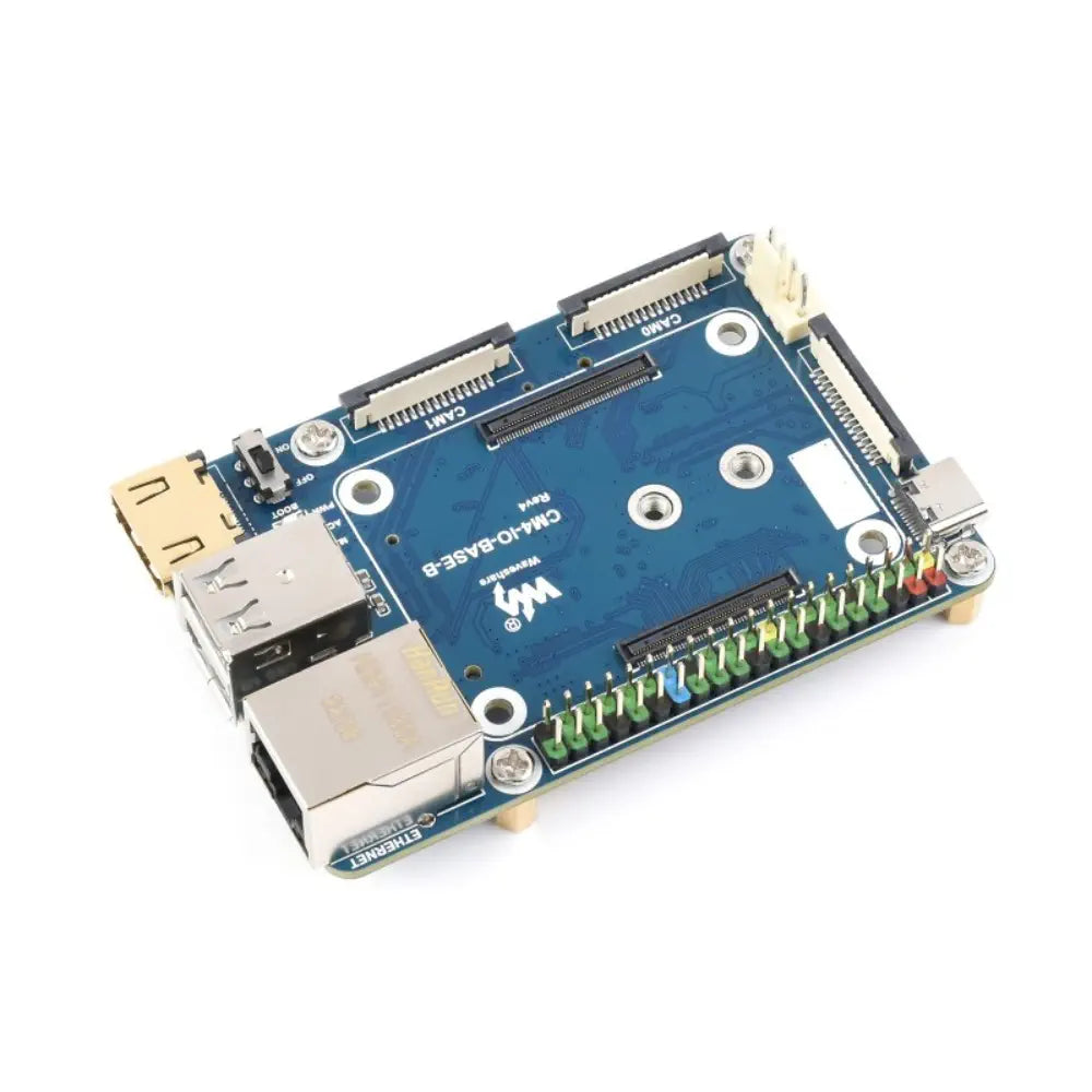 Waveshare Mini-Computer Based on Raspberry Pi Compute Module 4 (not Included), Mini IO Board Full Ver (EU)