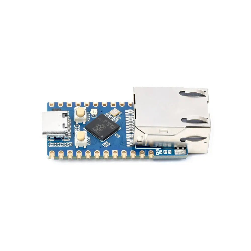 Waveshare RP2040-ETH Mini Dev Board, RP2040 Ethernet Port Module, Based on RP2040 Dual Core Processor
