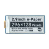 Waveshare 2.9" E-Paper E-Ink Display Module for Raspberry Pi Pico, 296×128, Black / White, SPI