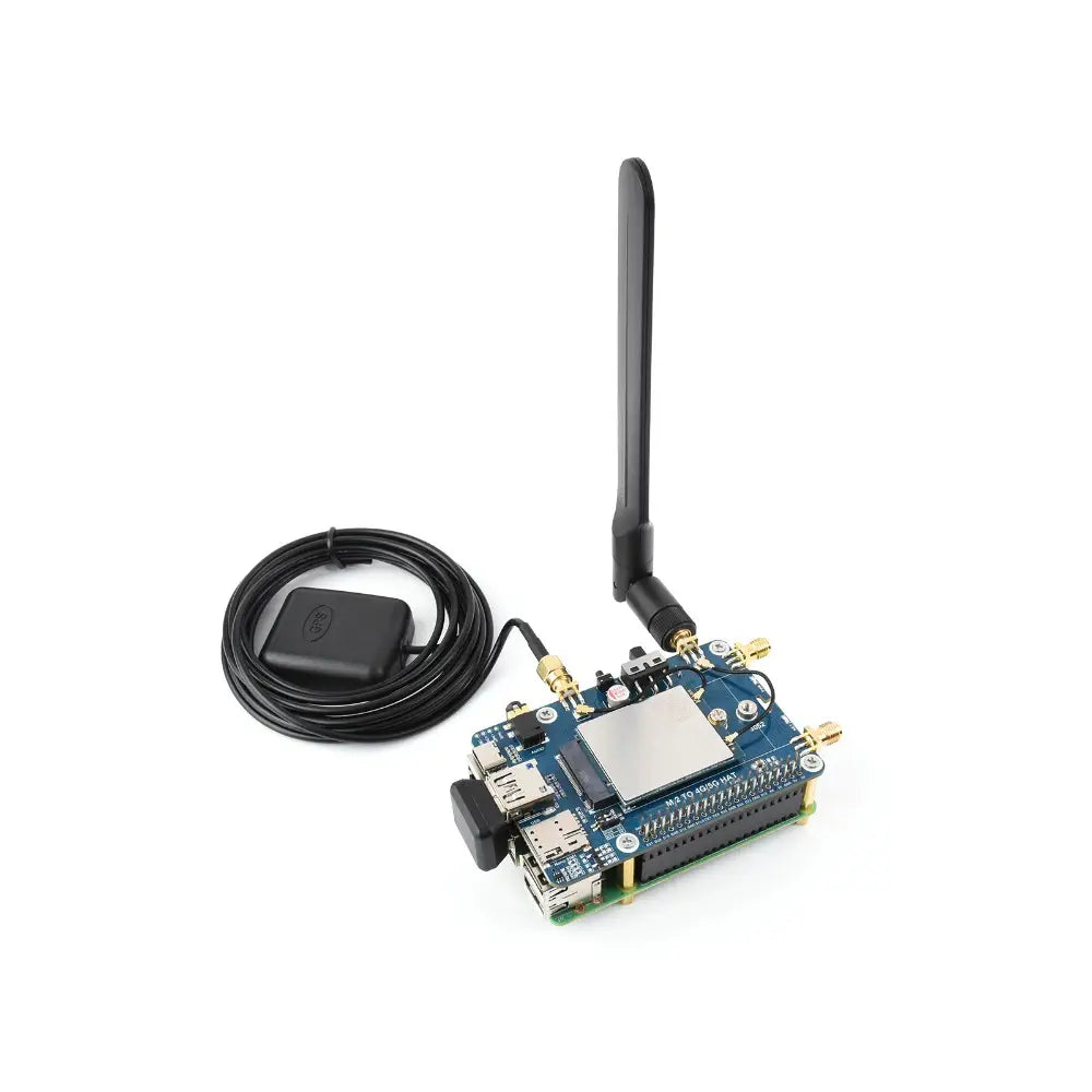Waveshare Raspberry Pi LTE Cat 6 Communication HAT, LTE-A Global Multi-Band, GNSS Positioning, W/ EM060K-GL Module