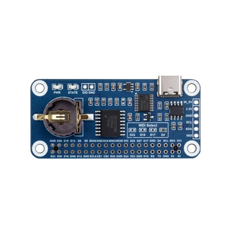 Waveshare RTC WatchDog HAT (B) for Raspberry Pi, Onboard DS3231SN High ...