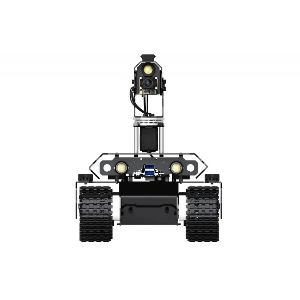 UGV Beast Tracked AI Robot, Dual Controllers, All-Metal Body for Raspberry Pi 4B w/ Pan/Tilt (No Pi, EU)
