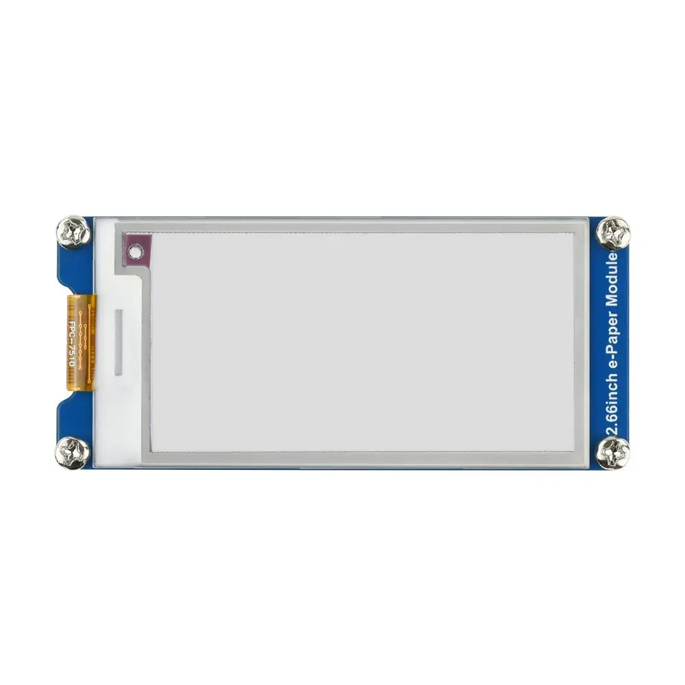 Waveshare 2.66" E-Paper E-Ink Display Module (B), 296×152, Red / Black / White, SPI