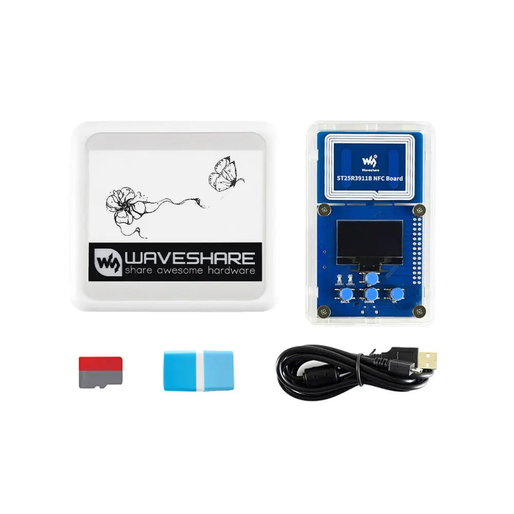 Waveshare 4.2" NFC-Powered e-Paper Evaluation Kit, Wireless Powering & Data Transfer (Not Compatible w/ Samsung)