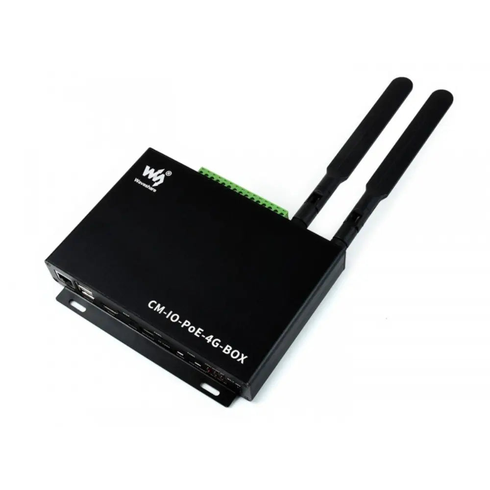 Waveshare Industrial IoT Mini-Computer Add-on, 4G/PoE Features, Based on Raspberry Pi CM3/CM3+ Series (EU)