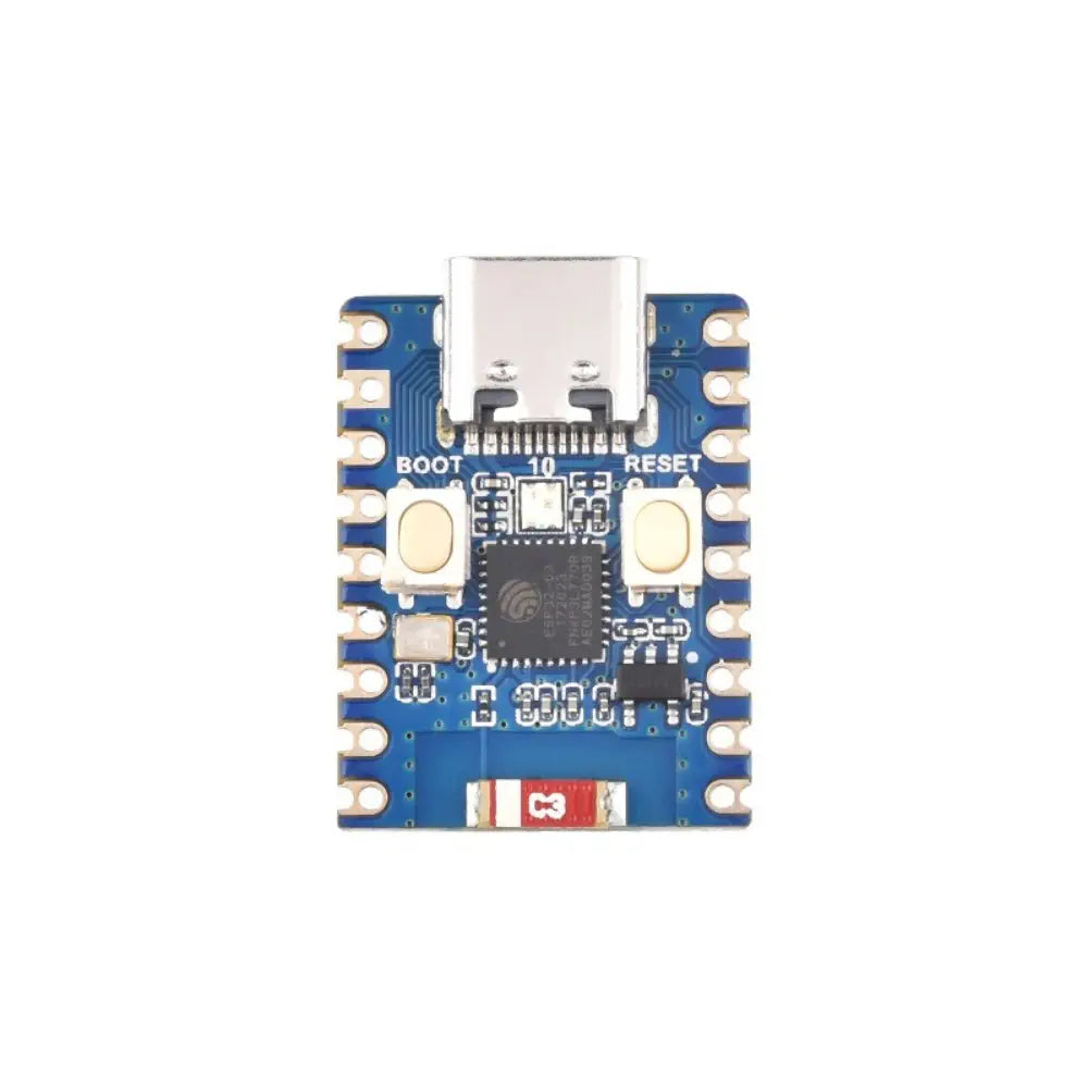 Waveshare ESP32-C3 Mini Dev Board, Based on ESP32-C3FN4, 160MHz, 2.4GHz Wi-Fi & Bluetooth 5 (w/ Headers)