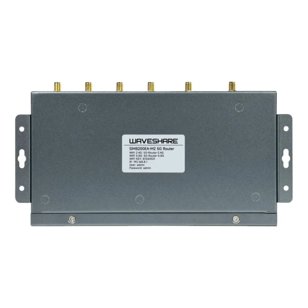 Waveshare SIM8200EA-M2 Industrial 5G Router, Wireless CPE, 5G/4G/3G Support, Snapdragon X55 (EU)