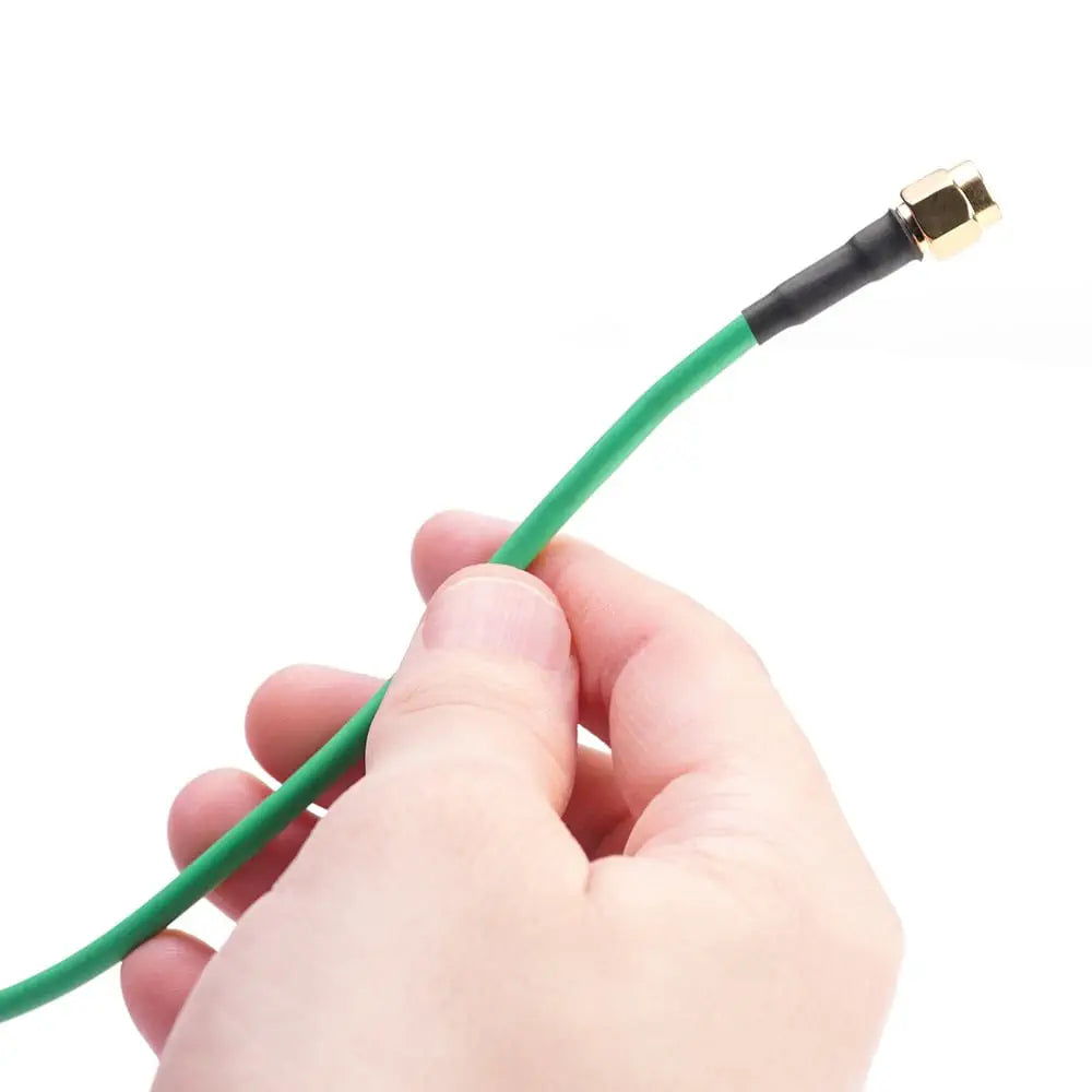 Atlas Scientific SMA Male to SMA Male Extension Cable - Black 50m