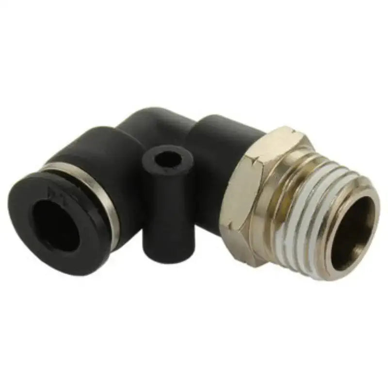 AndyMark Pneumatic Elbow Fitting 1/4in. Tube Press-in 1/4in. NPT Male