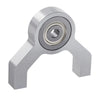 ServoCity 4mm Bore 1-Side, 2-Post Pillow Block (24mm Height)