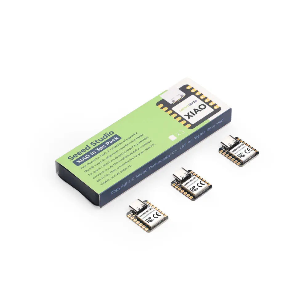 Seeed Studio XIAO SAMD21 Premium, 2x 7-Pin Header, unsoldered (3x)