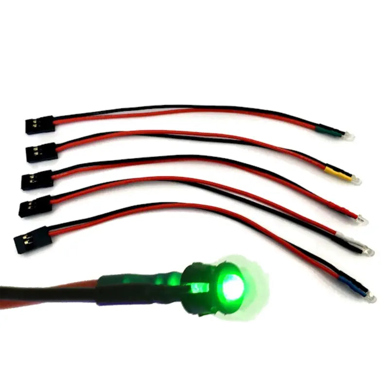 FingerTech Power LED w/ Clip - White